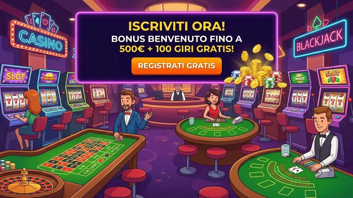 Registrazione con bonus